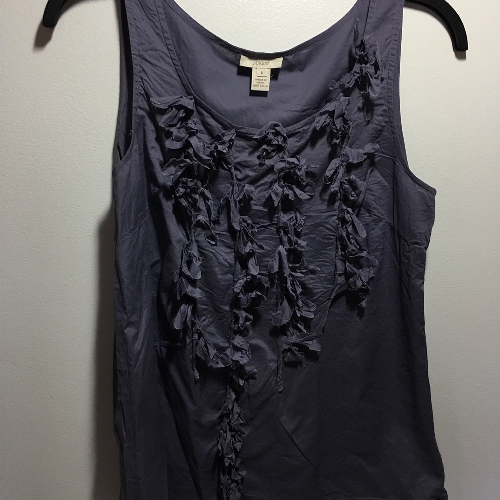 J crew plum tank top